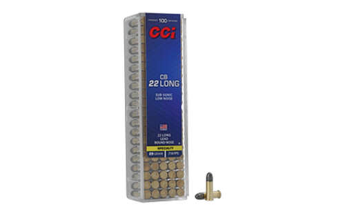 Ammunition CCI Ammunition CB CCI 22 CB LONG 100/5000 • Model: CB